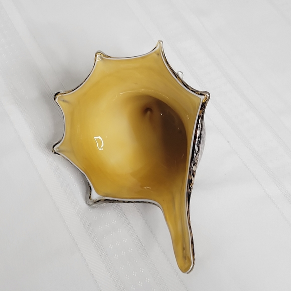 Blown Art Glass Seashell - Picture 13 of 15